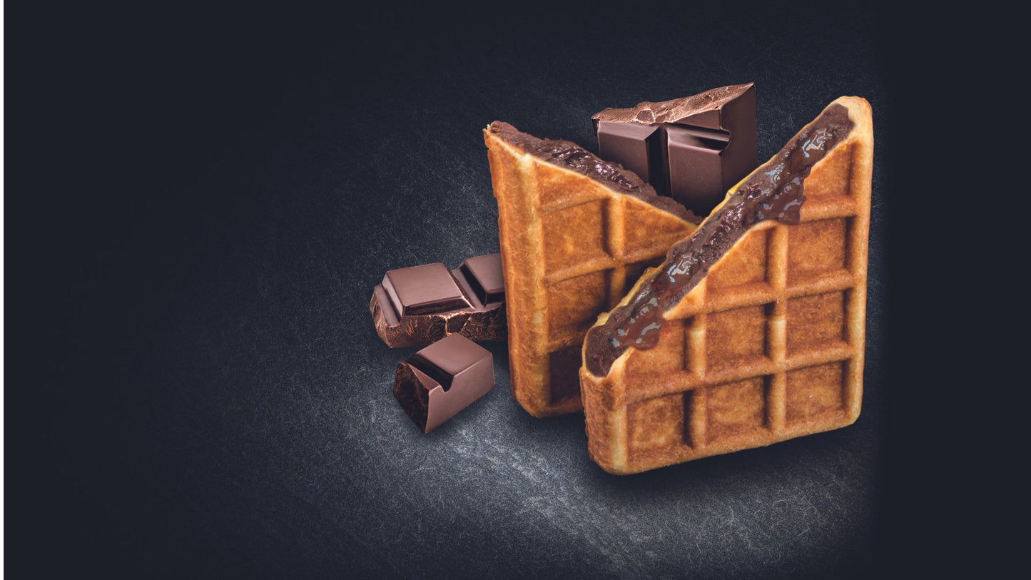 MAGIC WAFFLES Belgian Chocolate & Ice-cream