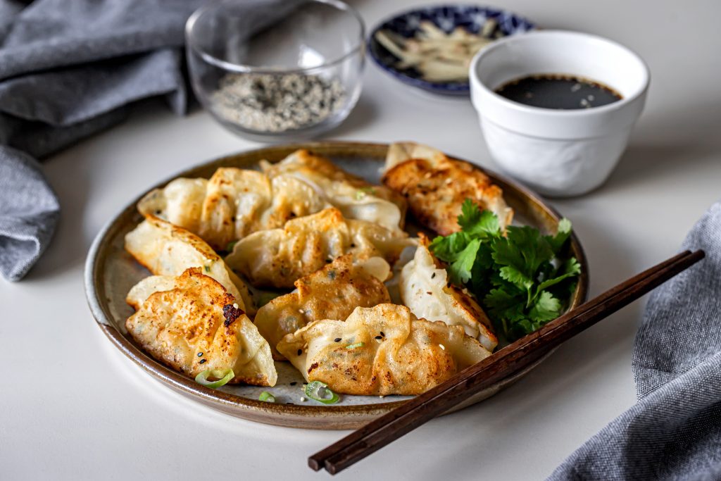 Prawn Gyozas